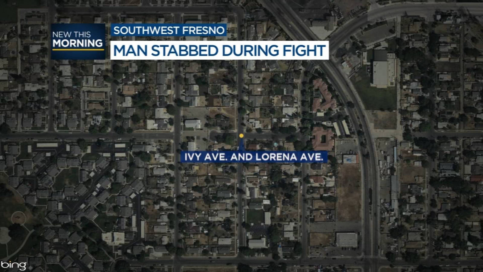 Man in hospital following stabbing in Southwest Fresno - ABC30 Fresno