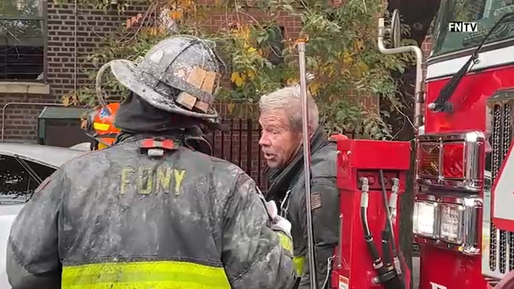 Firefighters push through flames to rescue mom, daughter in NYC blaze