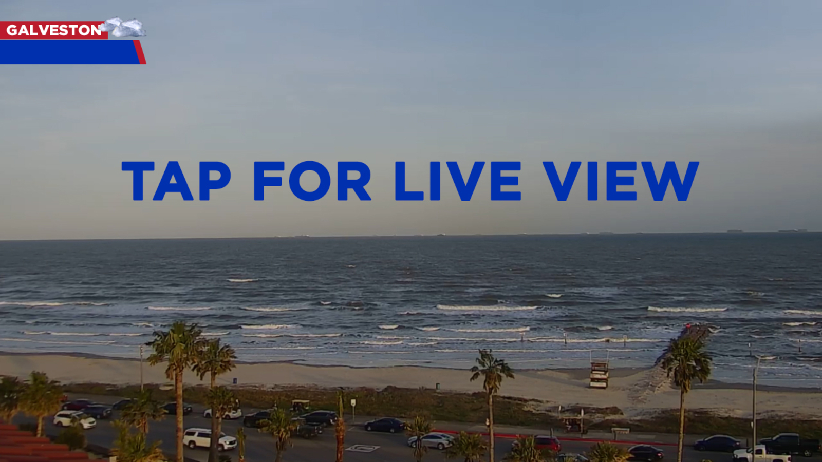 Galveston Live Beach Camera