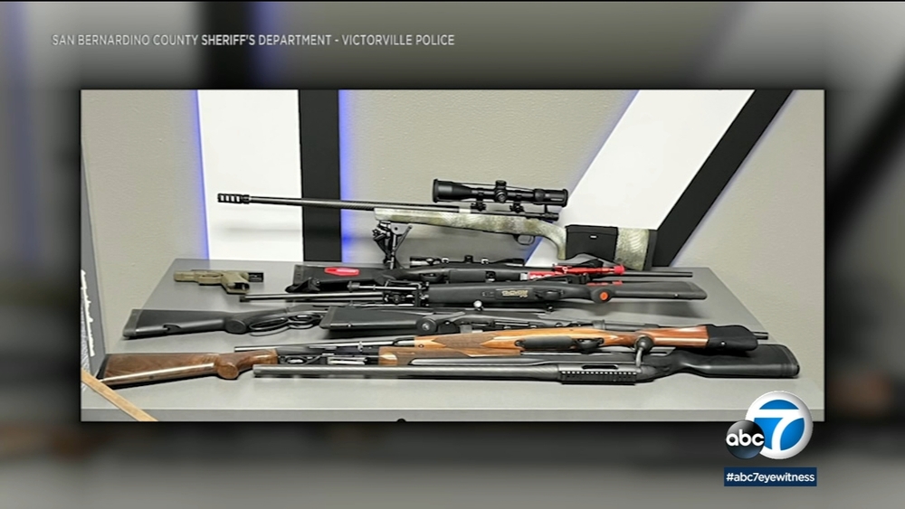 Multiple firearms seized from student's home in Victorville