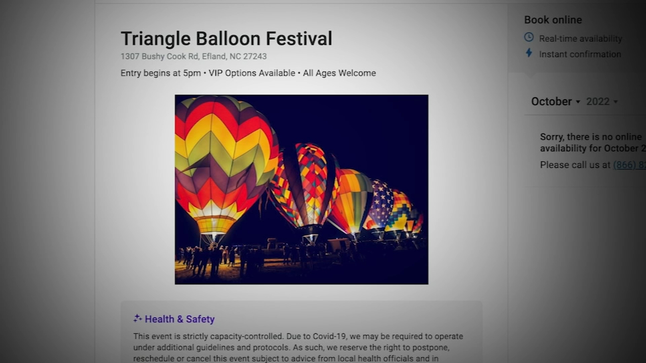 Ticket holders left deflated after Balloon Glow Tour canceled