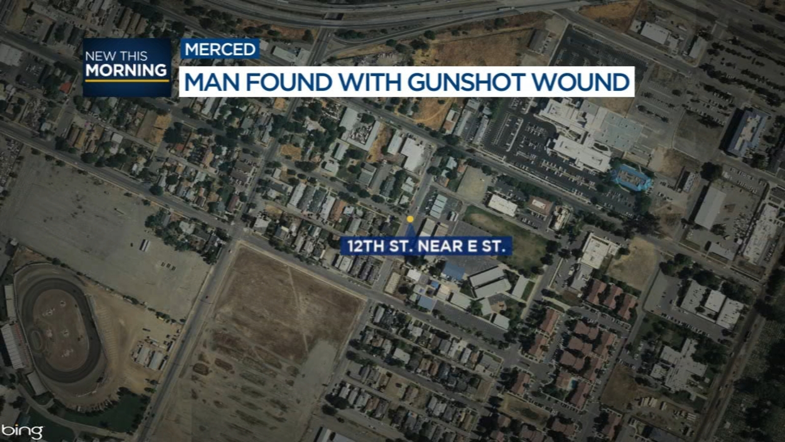 Merced police find man suffering from gunshot wound to face ABC30 Fresno