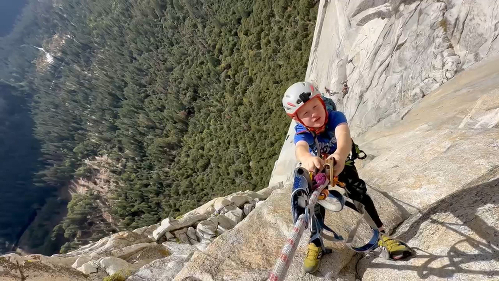 8-year-old makes history as youngest to climb El Capitan