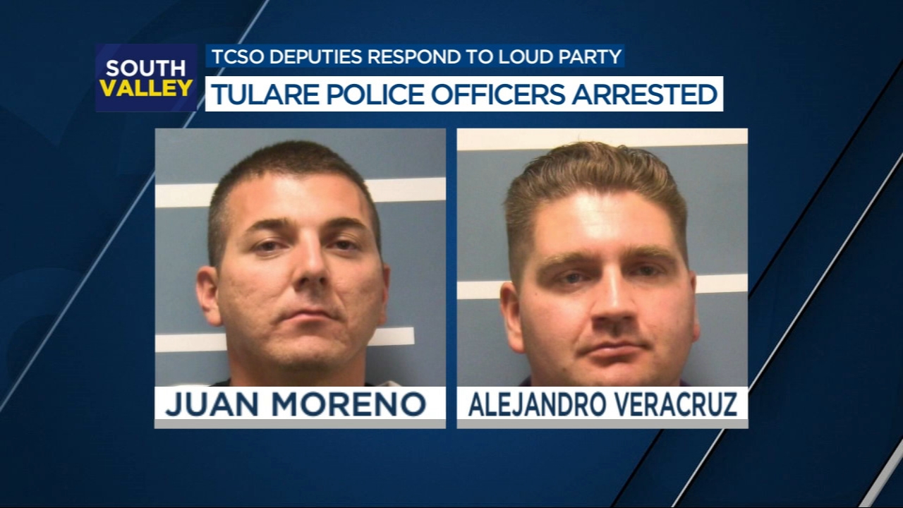 2 Tulare officers arrested during Halloween party, department confirms