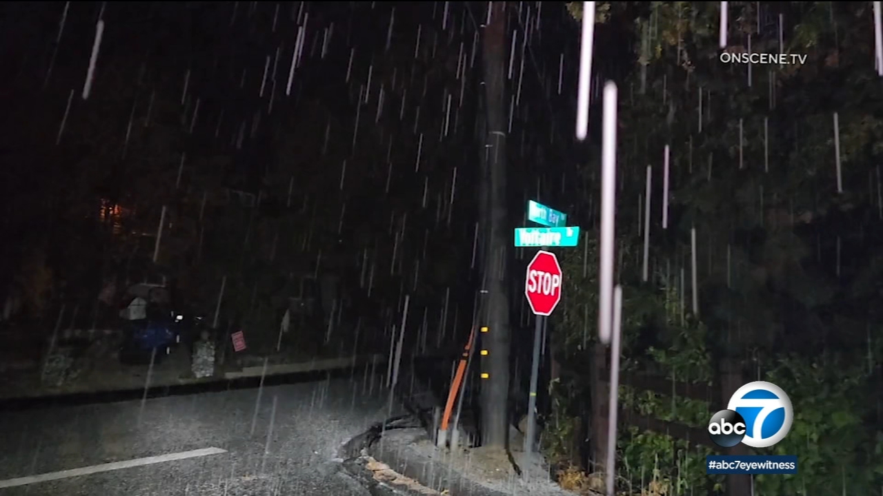 Southern California mountains get hit with 1st snow of season