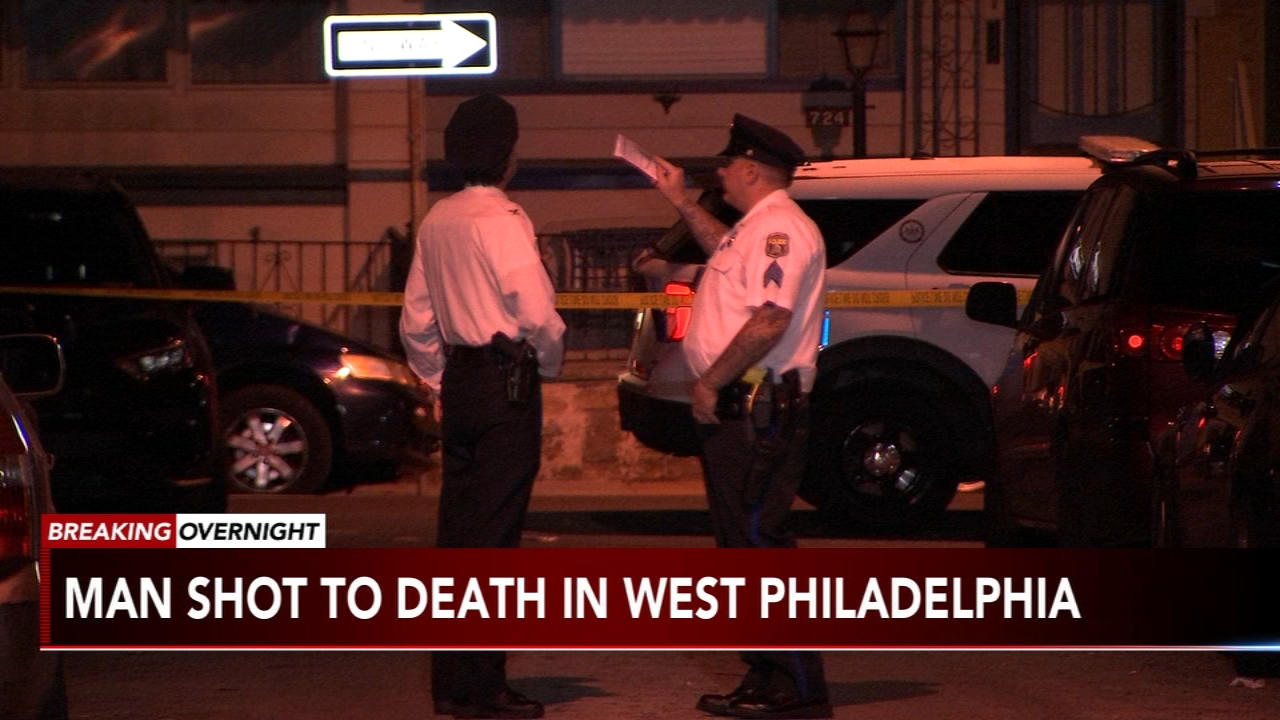 3 men killed in 2 shootings in West Philadelphia