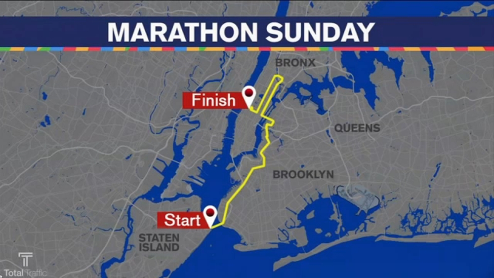 TCS New York City Marathon street closures: What drivers need to know