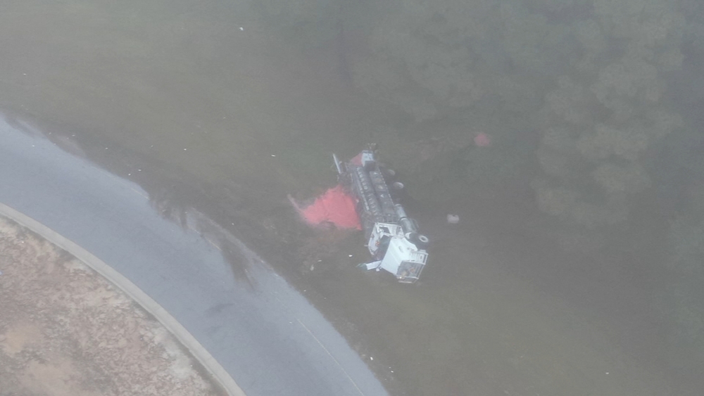 Tractor-trailer carrying explosives closes part of U.S. 64 in Rocky Mount
