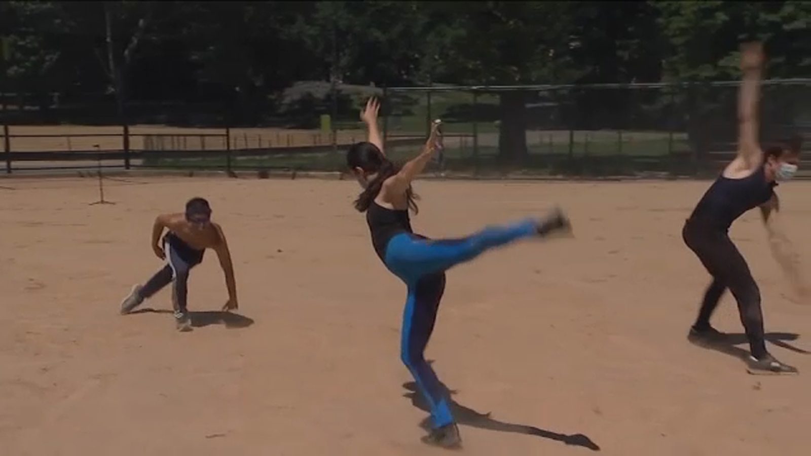 'Baseball Ballet' dance company that peformed throughout pandemic