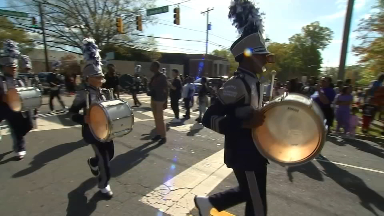 NCCU homecoming parade watchers see reminders to vote