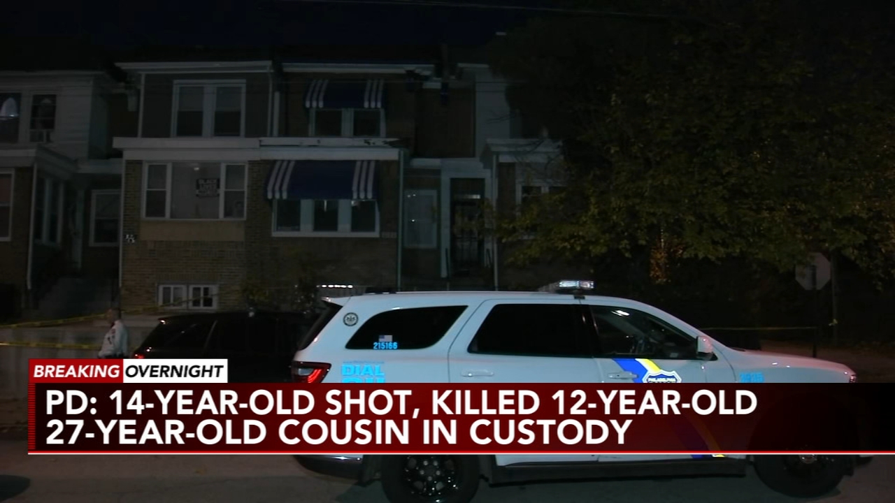 12-year-old dies after being shot inside Philadelphia home