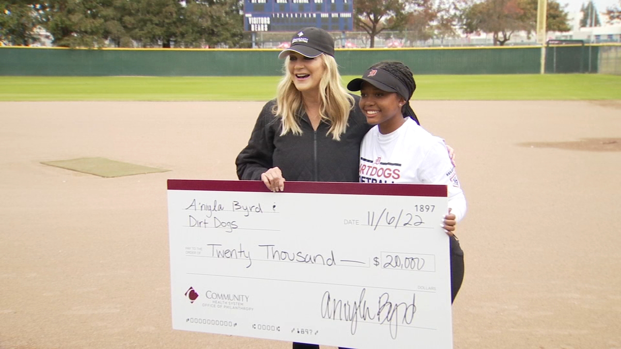 Softball player raises $20k for valley cancer patients