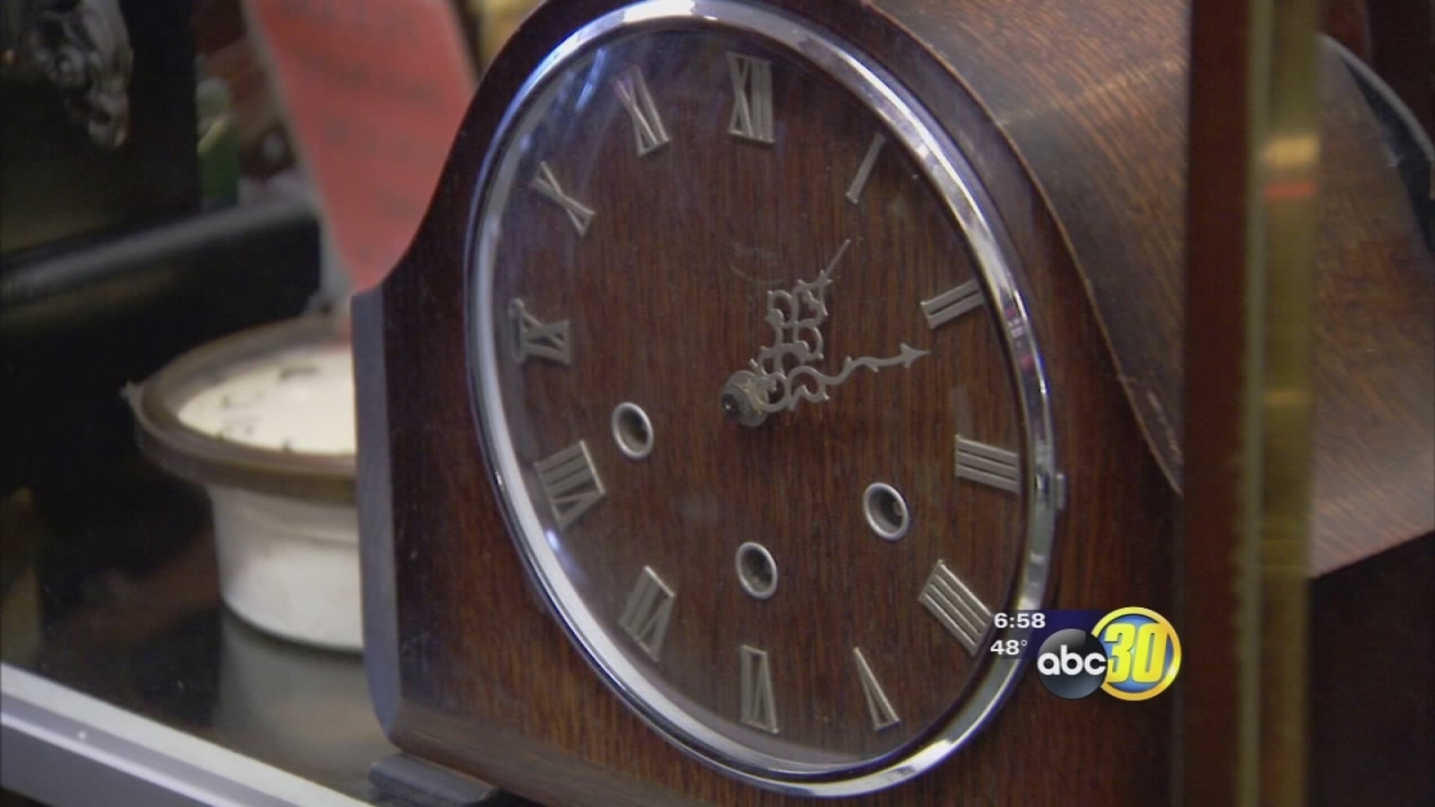 Move your clocks ahead one hour for the switch to Daylight Savings Time