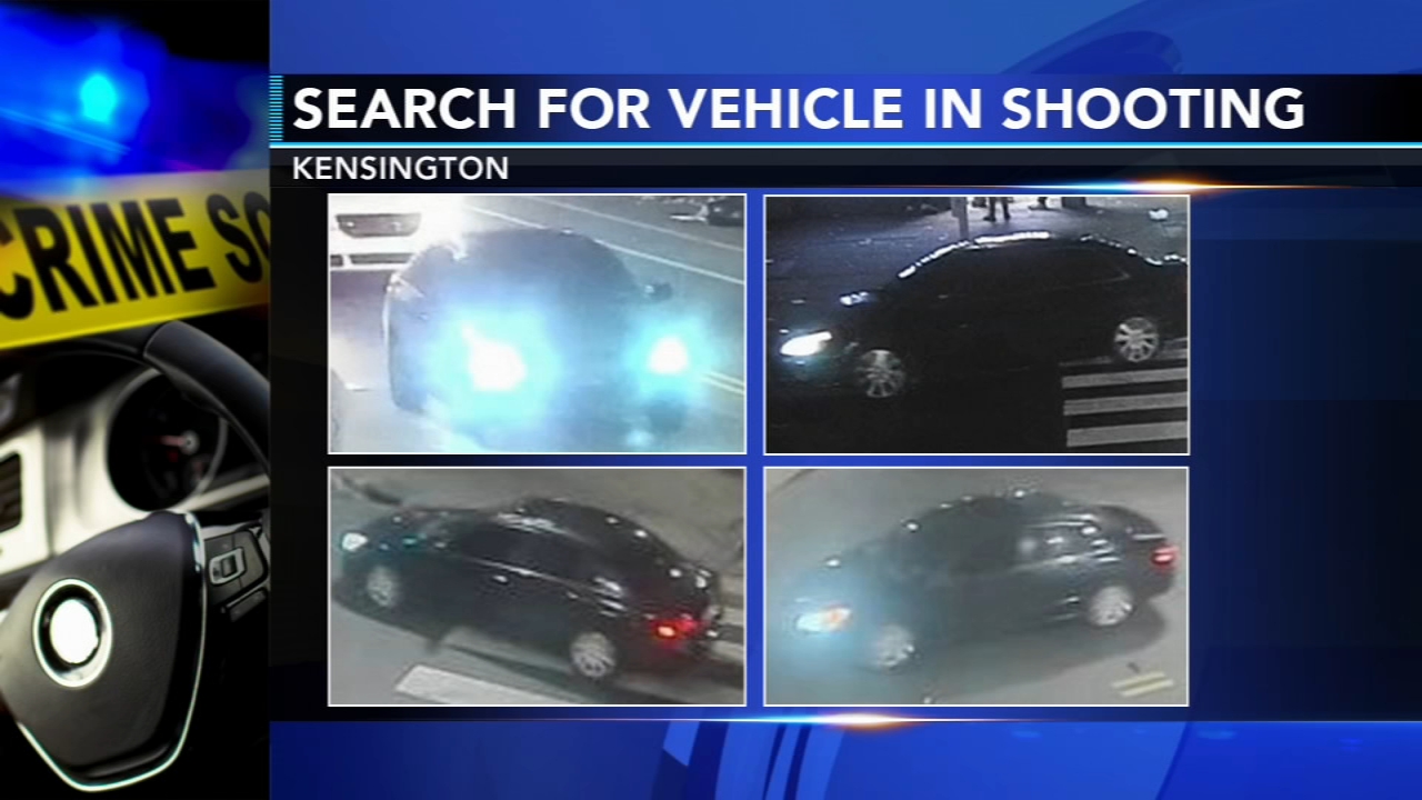 Police release images of vehicle wanted in Kensington shooting