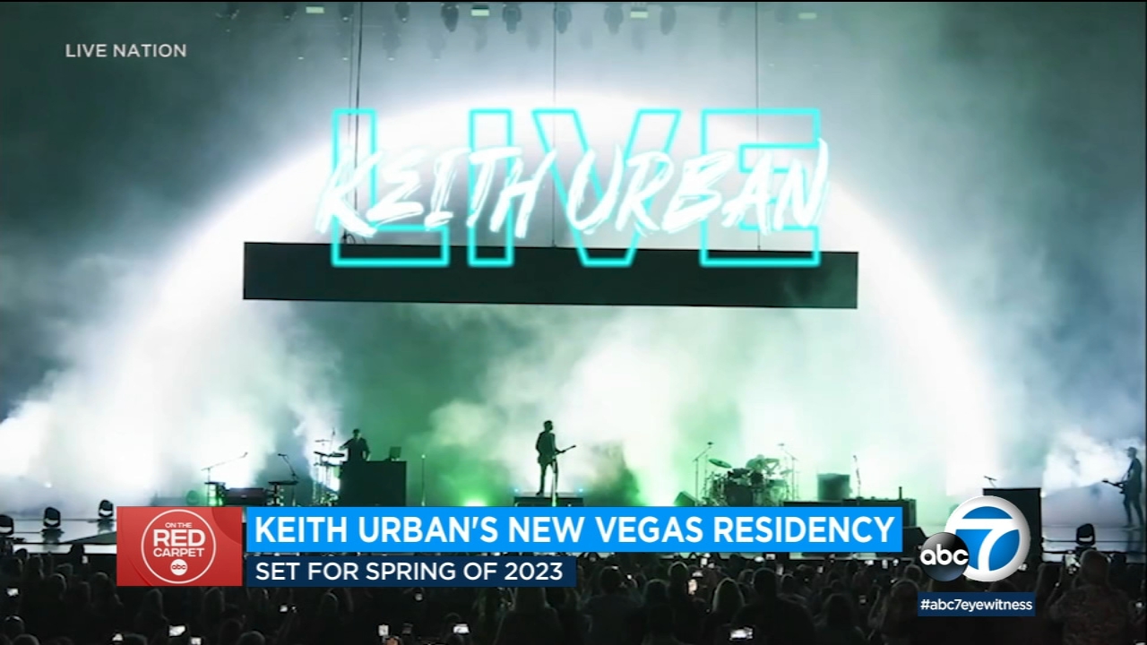 Keith Urban kicks it back to Las Vegas for a new residency