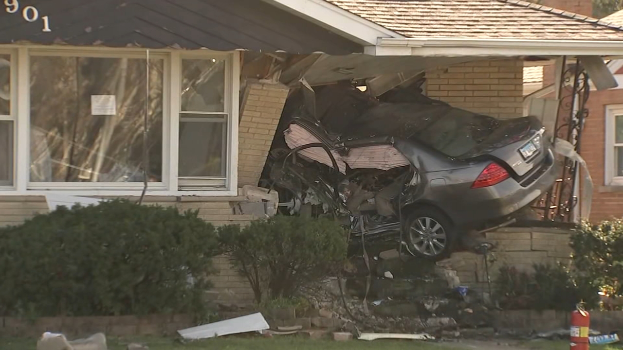 Couple killed when car slammed into Park Ridge home ID'd