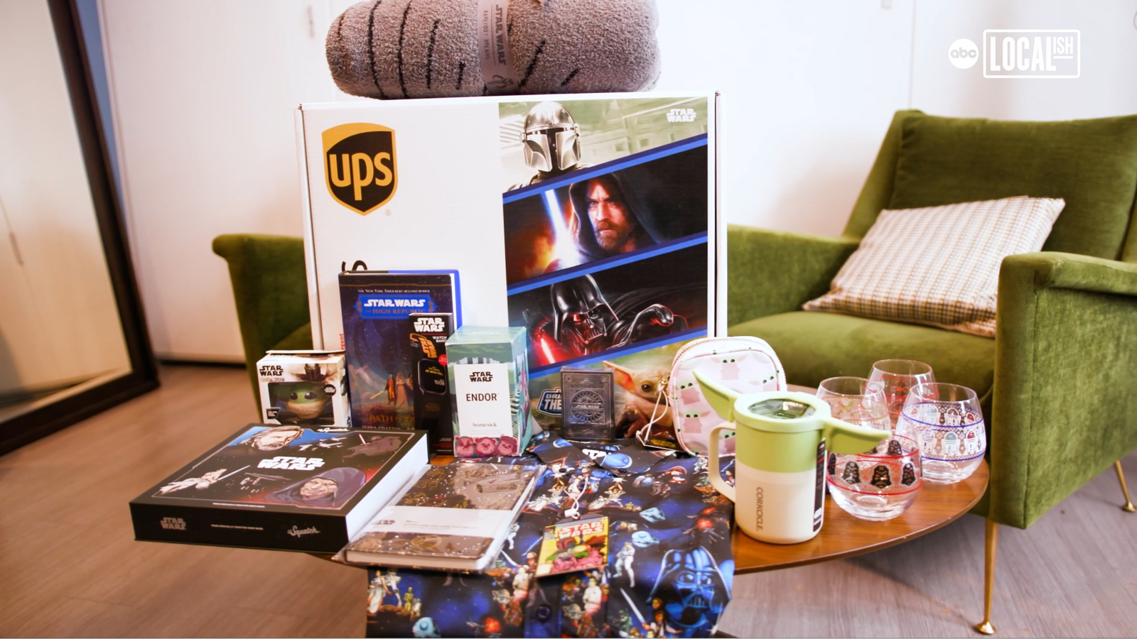 Star Wars x UPS Trucks Hit The Roads ABC7 New York