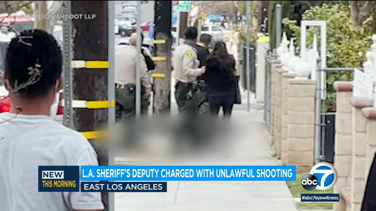 Sheriff's deputy charged in connection with East LA fatal shooting