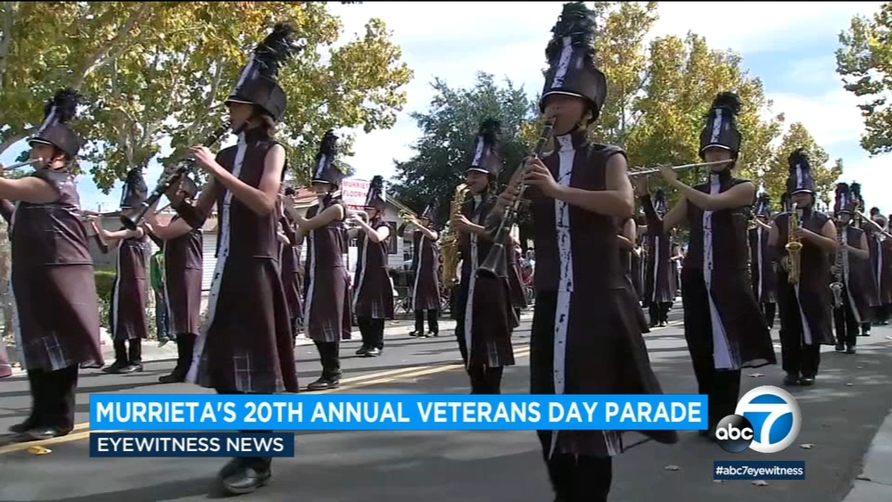 Murrieta salutes veterans with annual parade