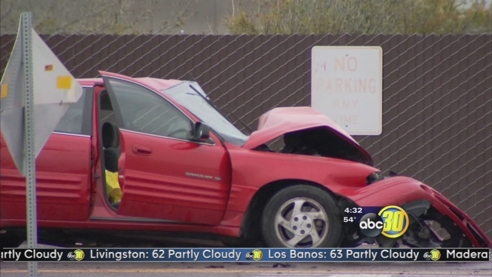 Central Fresno crash kills woman ABC30 Fresno
