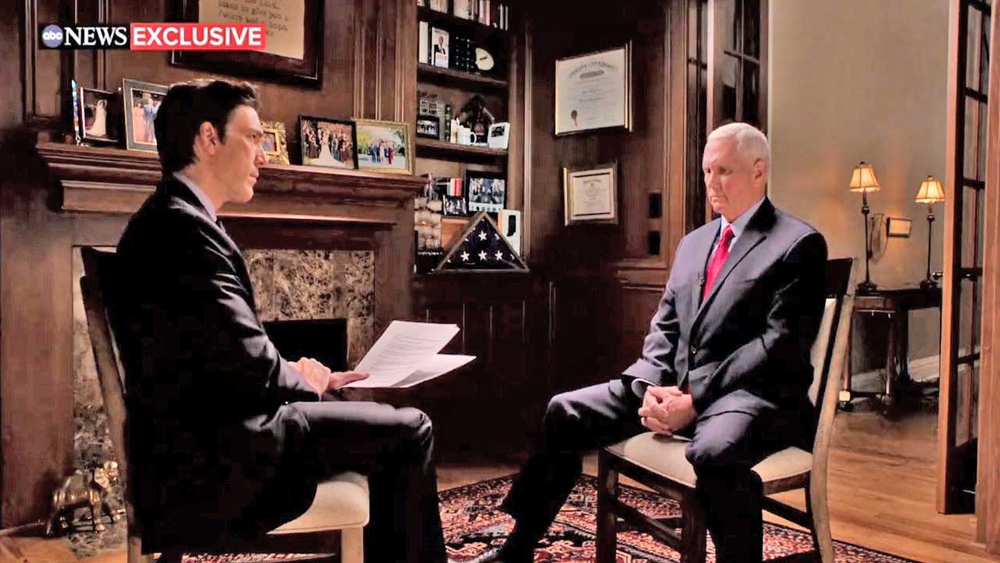 Former Vice President Mike Pence sits down in exclusive interview with David Muir