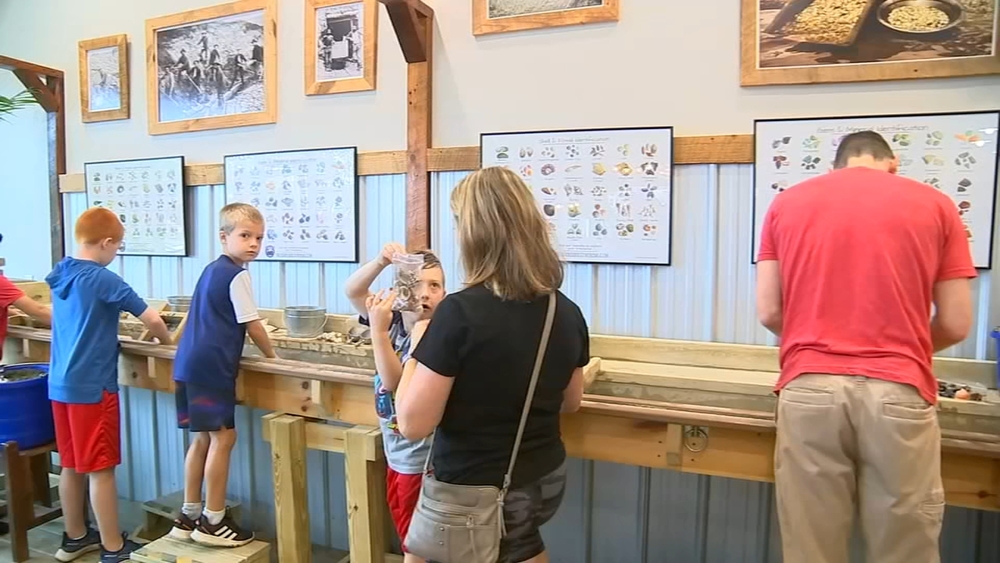 At Treasure Quest, kids can mine for gems