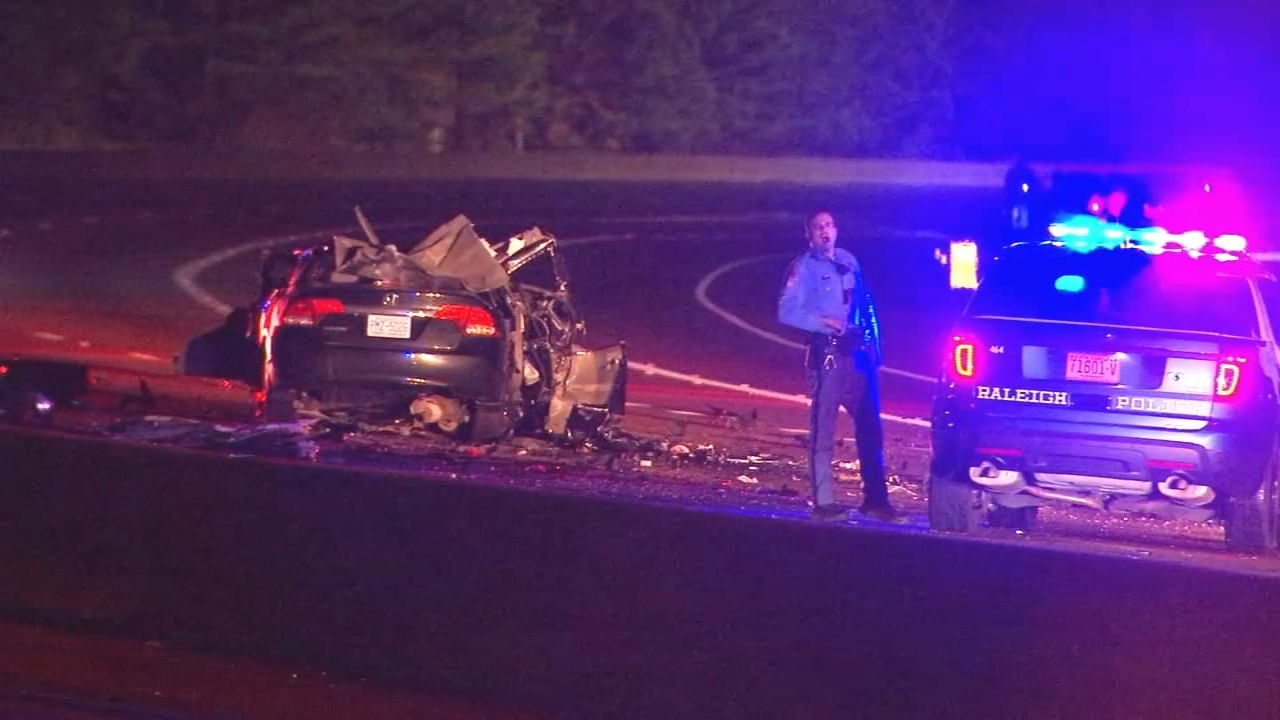 Victims identified in deadly Raleigh crash that shut down part of I-440