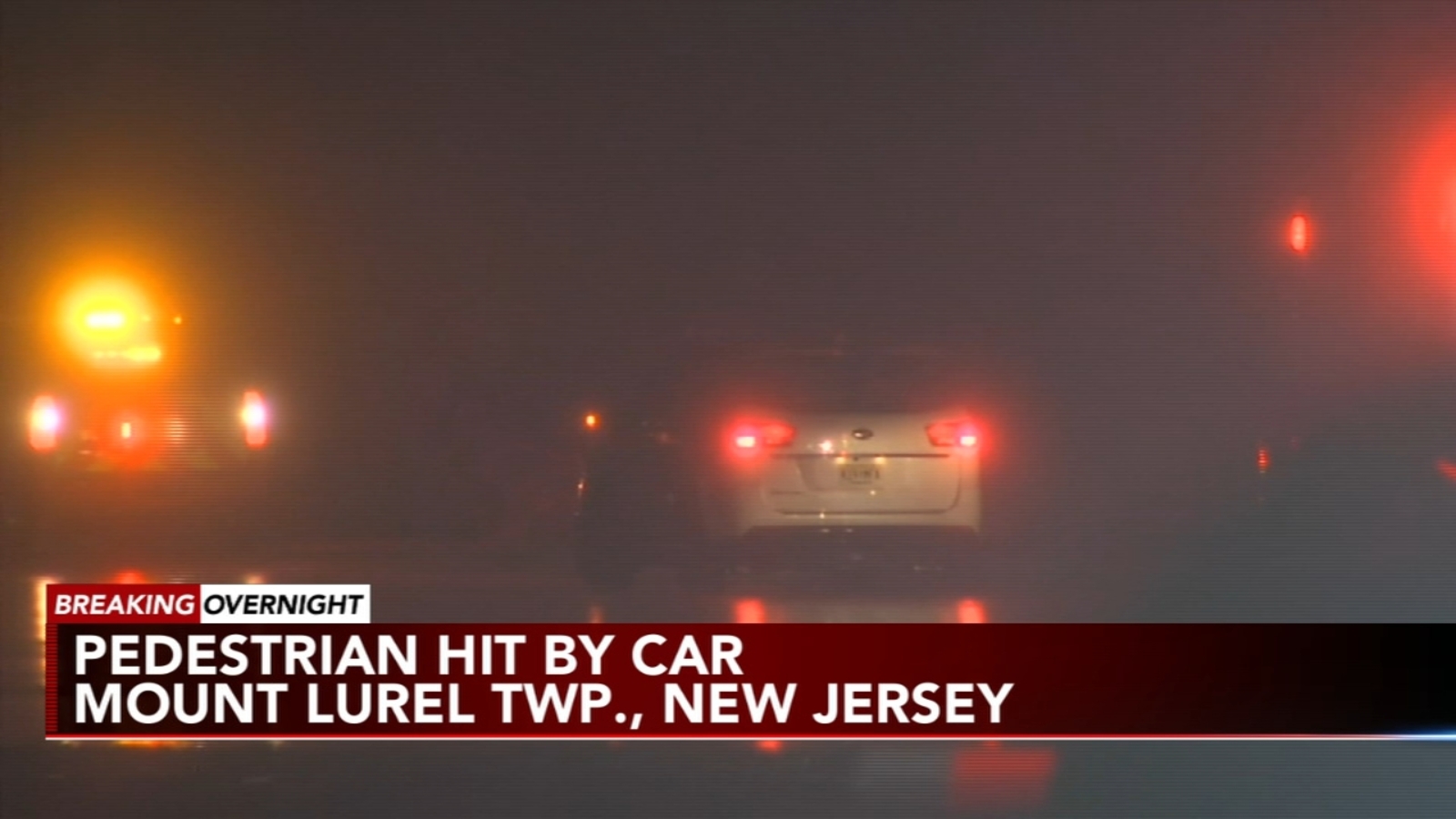 I295 Pedestrian possibly involved in earlier crash struck by vehicle