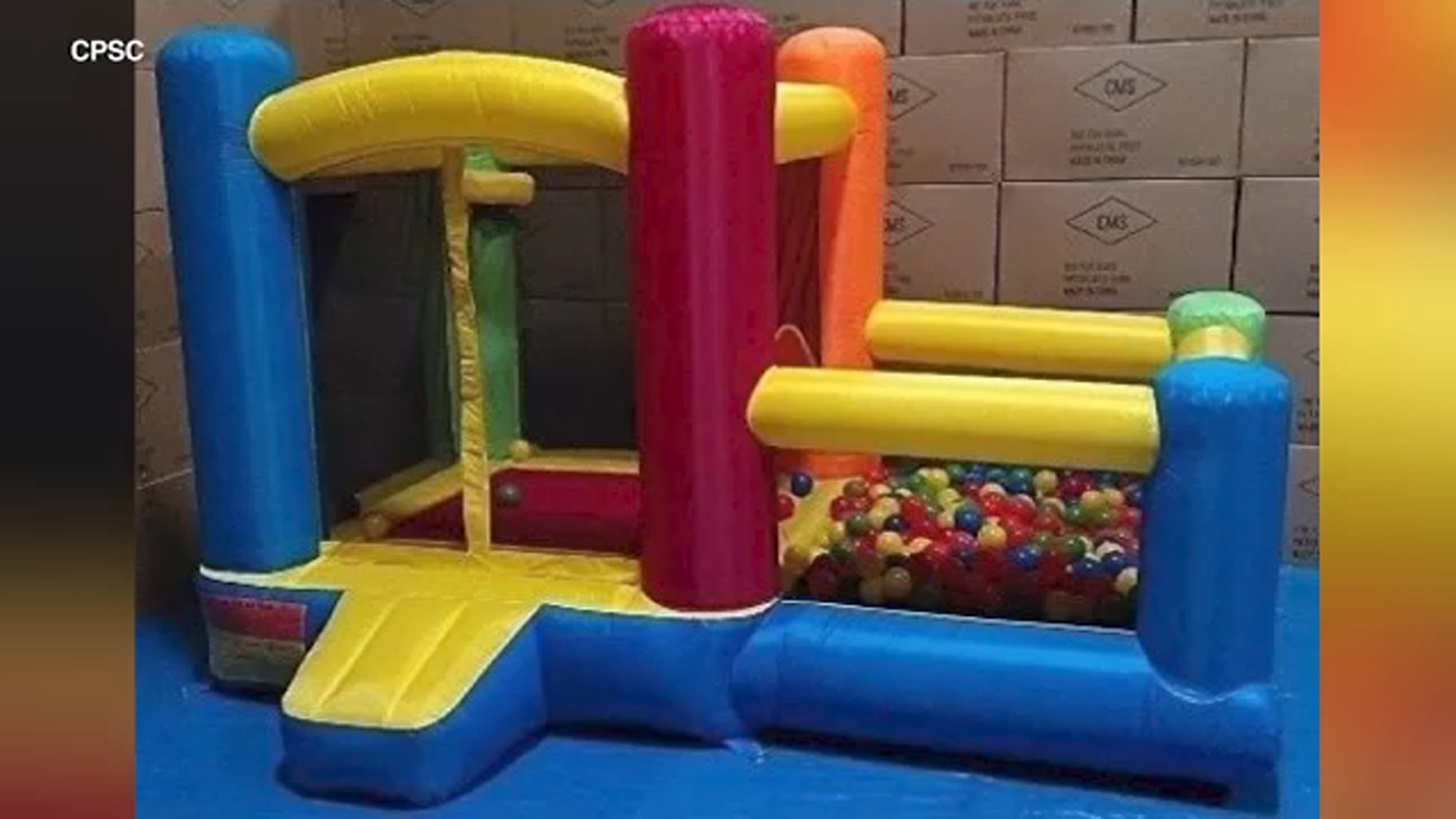 Bounce house warning Consumer Product Safety Commission says to stop
