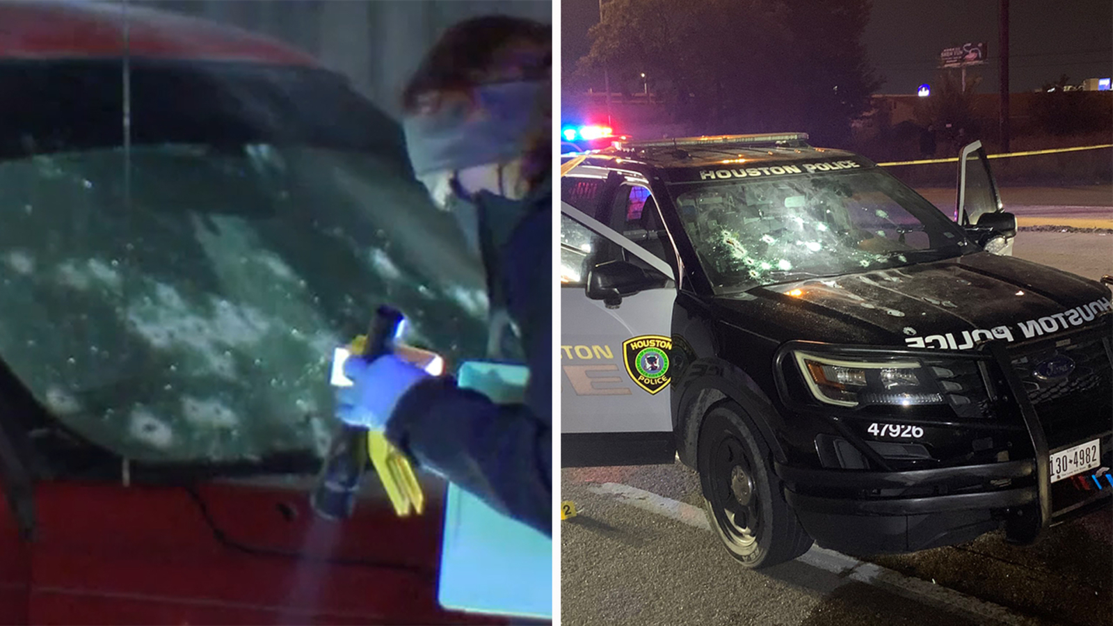 Man with AK47style weapon struck during shootout with HPD officers on