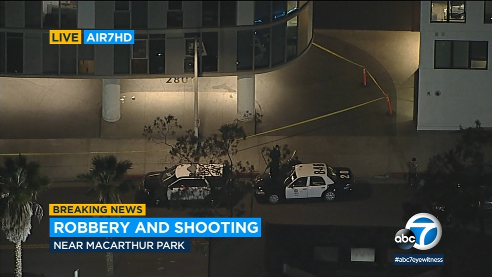 Man shot, robbed of Rolex watch and jewelry near Koreatown