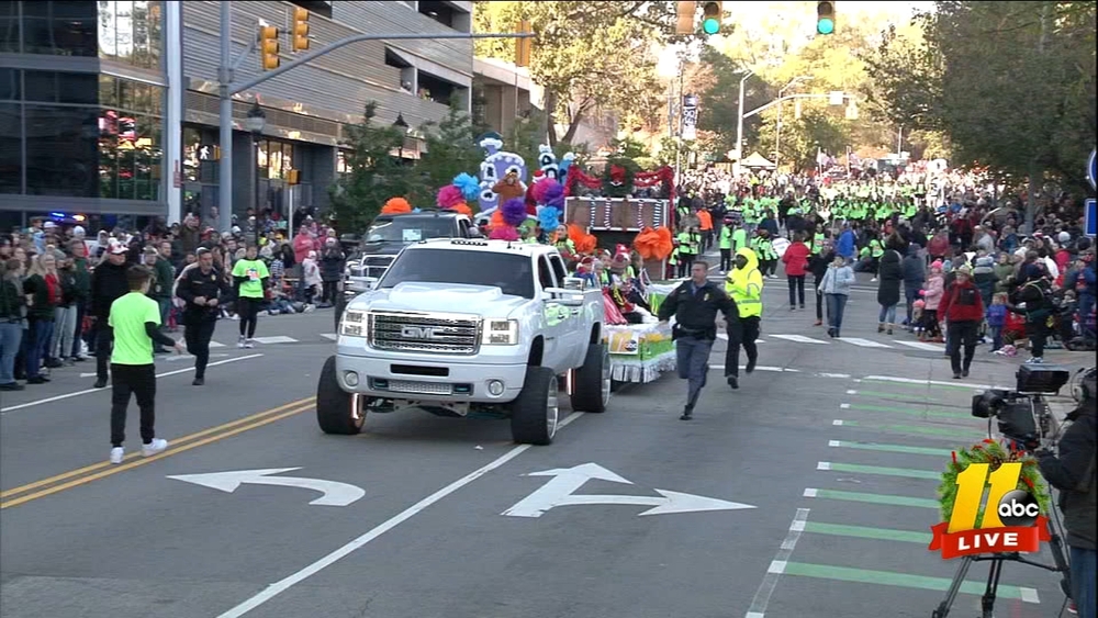 Parade watchers, officer help stop truck at Raleigh Parade
