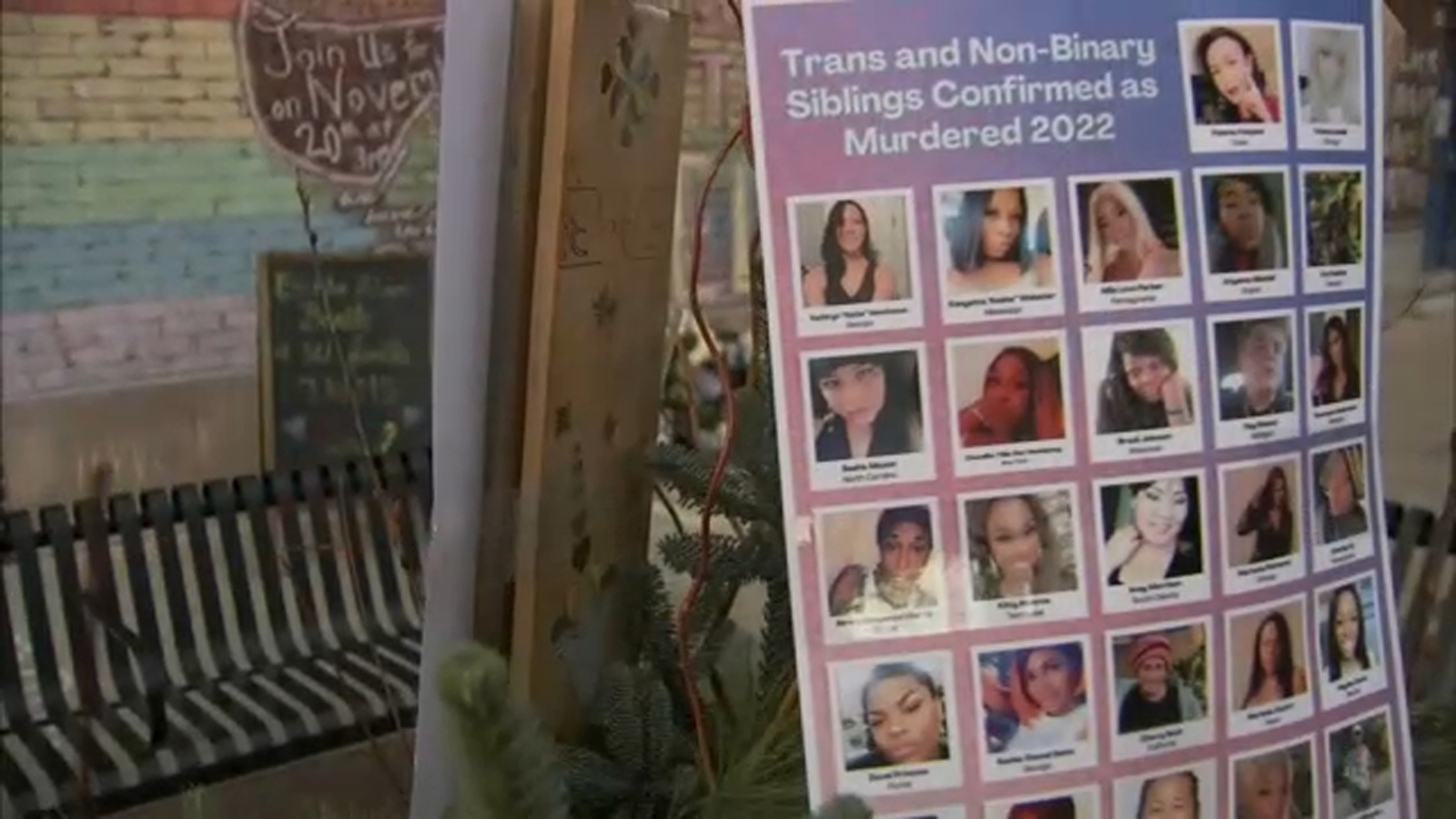 Heavy hearts on Transgender Day of Remembrance 2022 in Chicago after