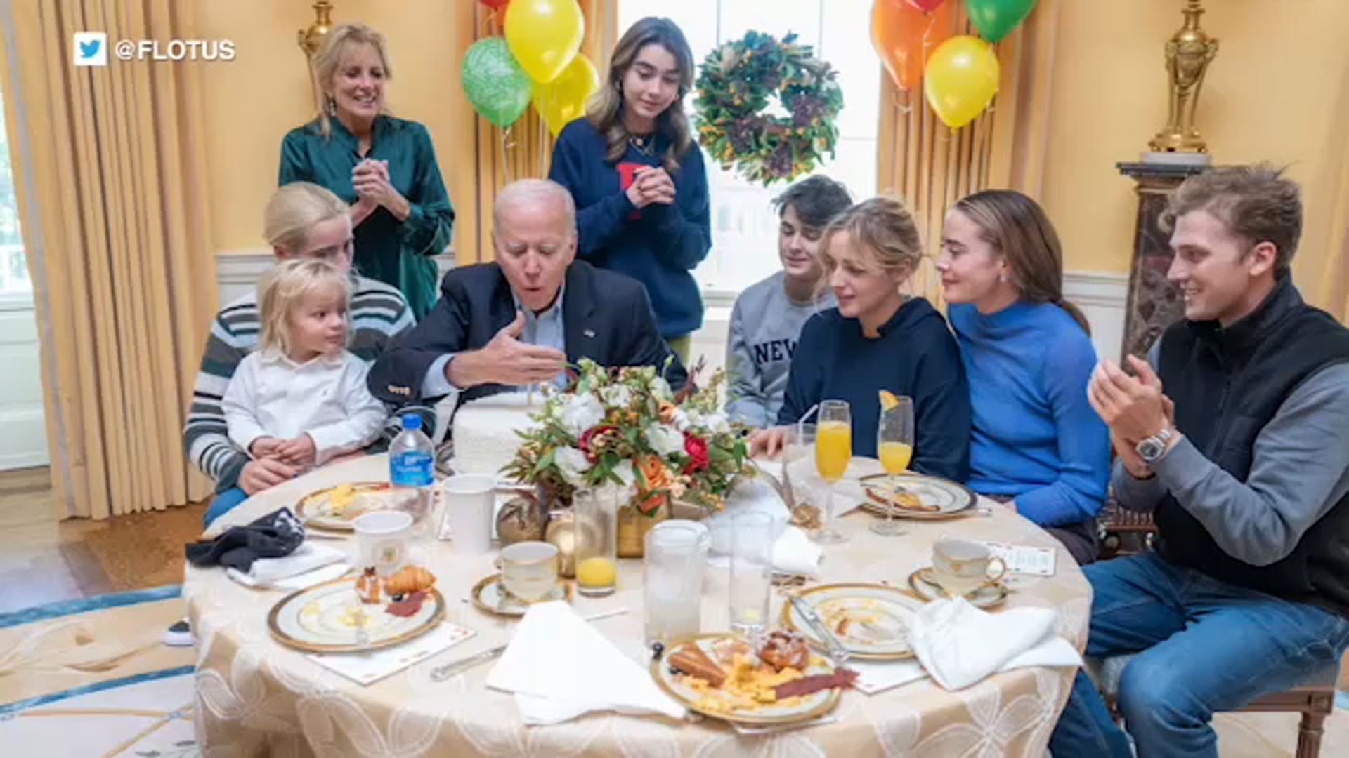 President Joe Biden celebrates 80th birthday