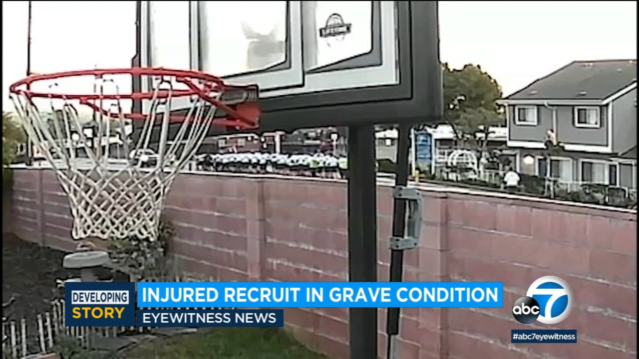 Recruit in grave condition, others in critical after Whittier crash