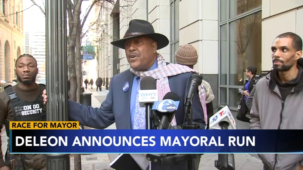 Judge James DeLeon announces bid for Mayor of Philadelphia