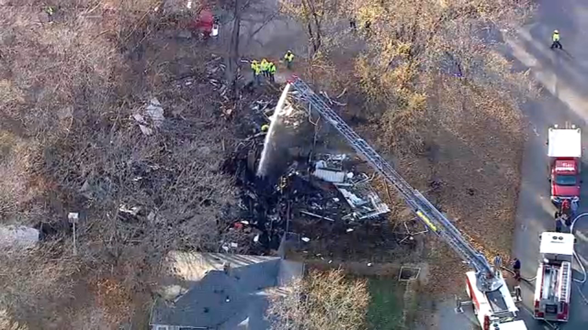 Lake Station, Indiana house explosion leads to fire, entire home