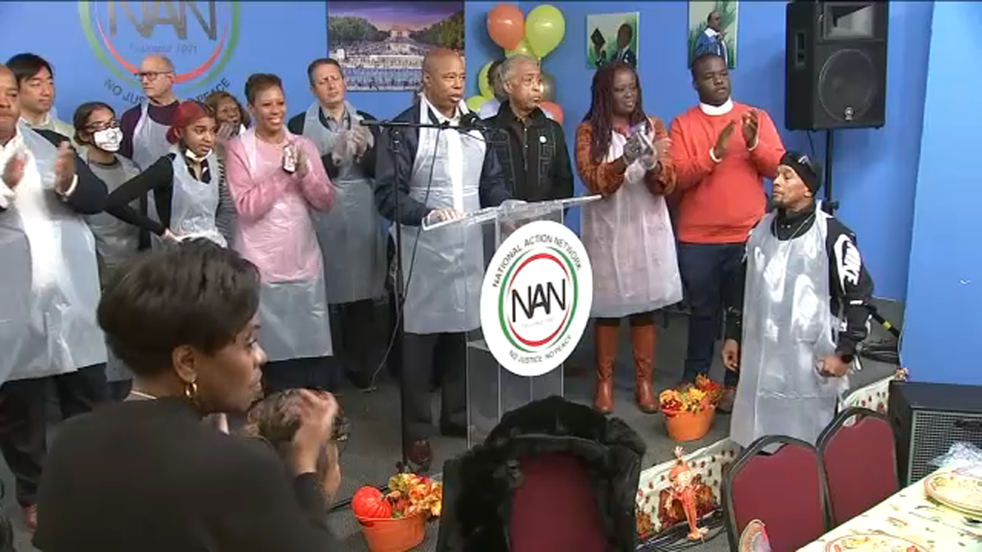 Rev. Al Sharpton hosts annual Thanksgiving celebration