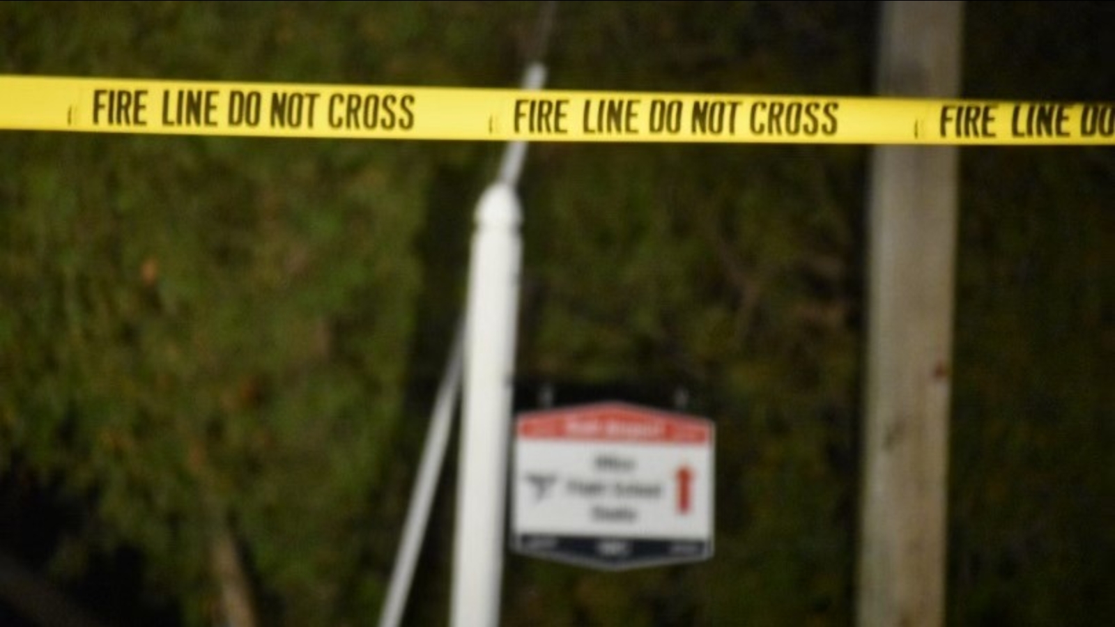 Plane crash today Pilot killed after aircraft crashes into trees near