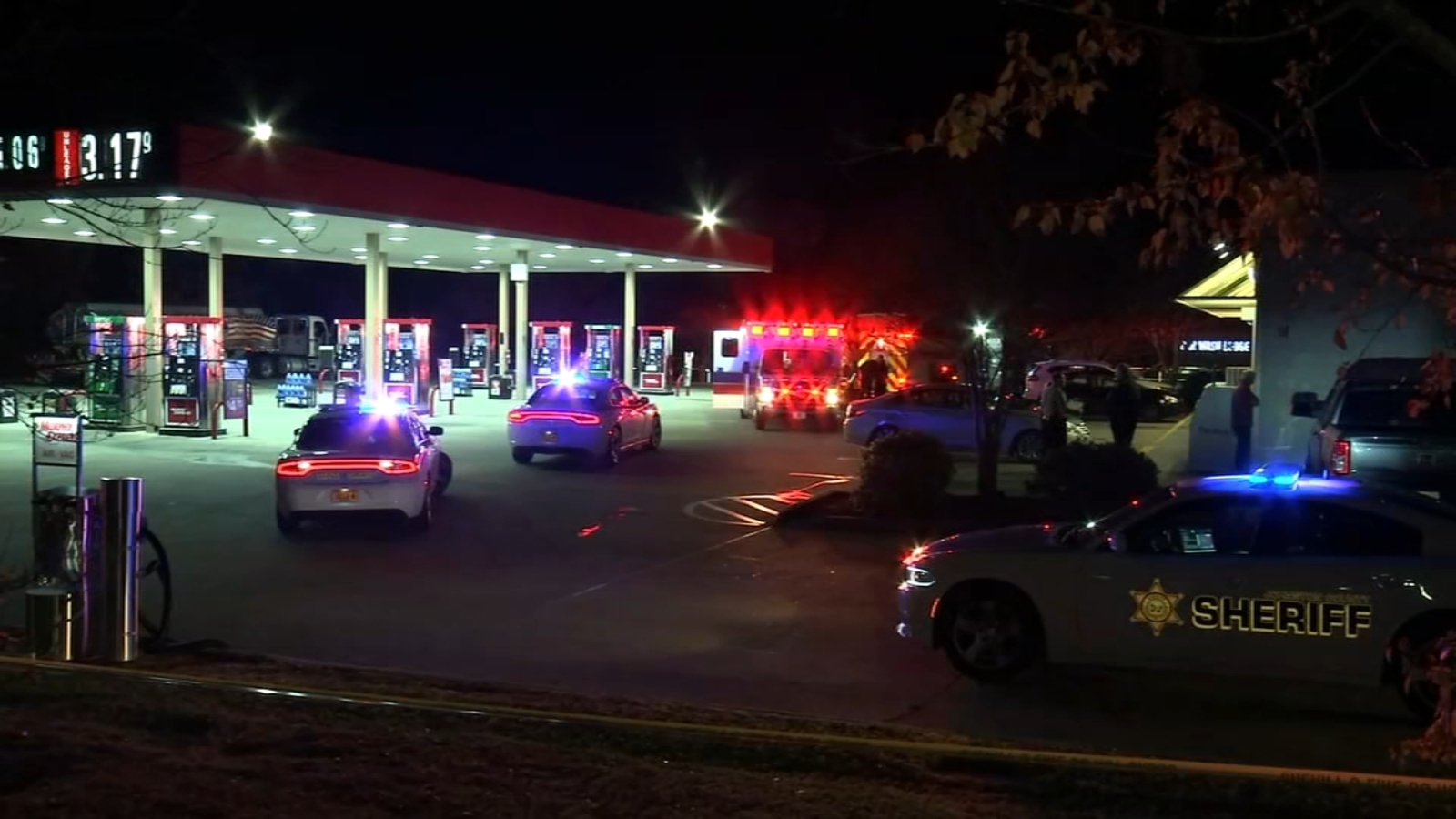 Worker dies after being stabbed at gas station near Garner; suspect in ...