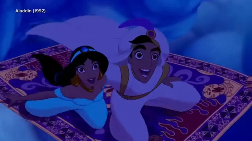 Aladdin The Entire Magic Carpet Ride Scene Has Been Jasmine And