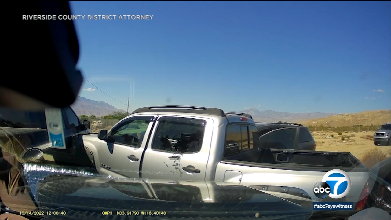 Authorities shoot armed SoCal murder suspect after chase ends