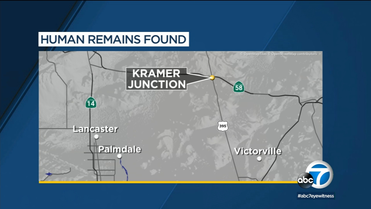 3 sets of human remains found near Kramer Junction