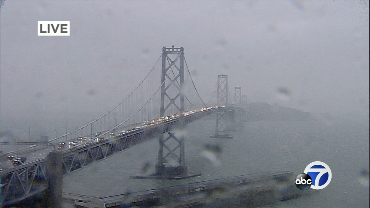 Rain, flooding impact Bay Area morning commute