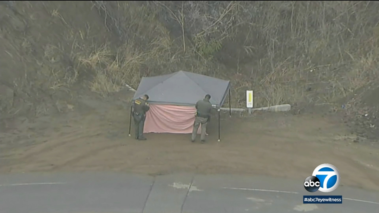 Body found on roadside in Santa Monica Mountains above Malibu