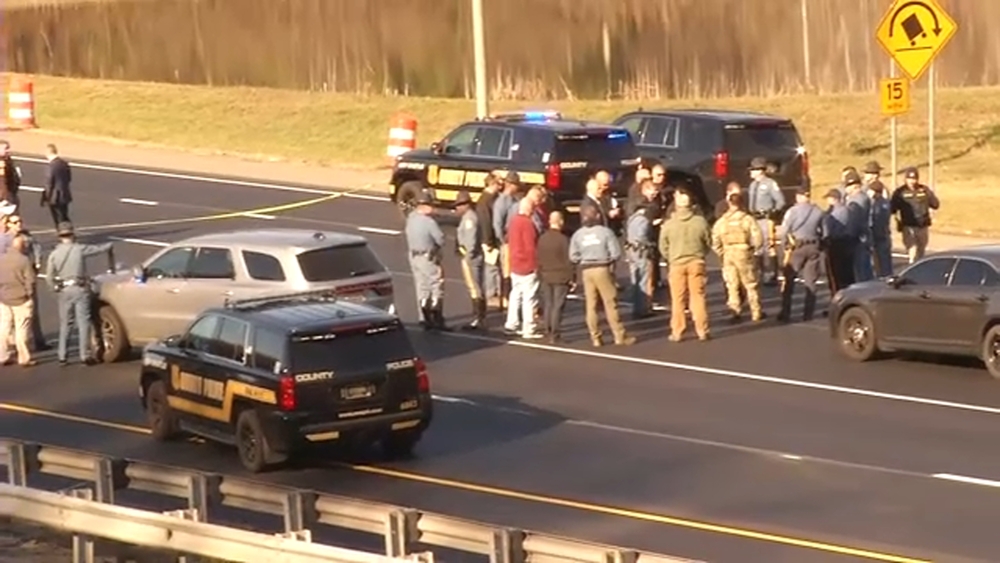 Suspect dead after police chase, shooting on I-95 in Delaware