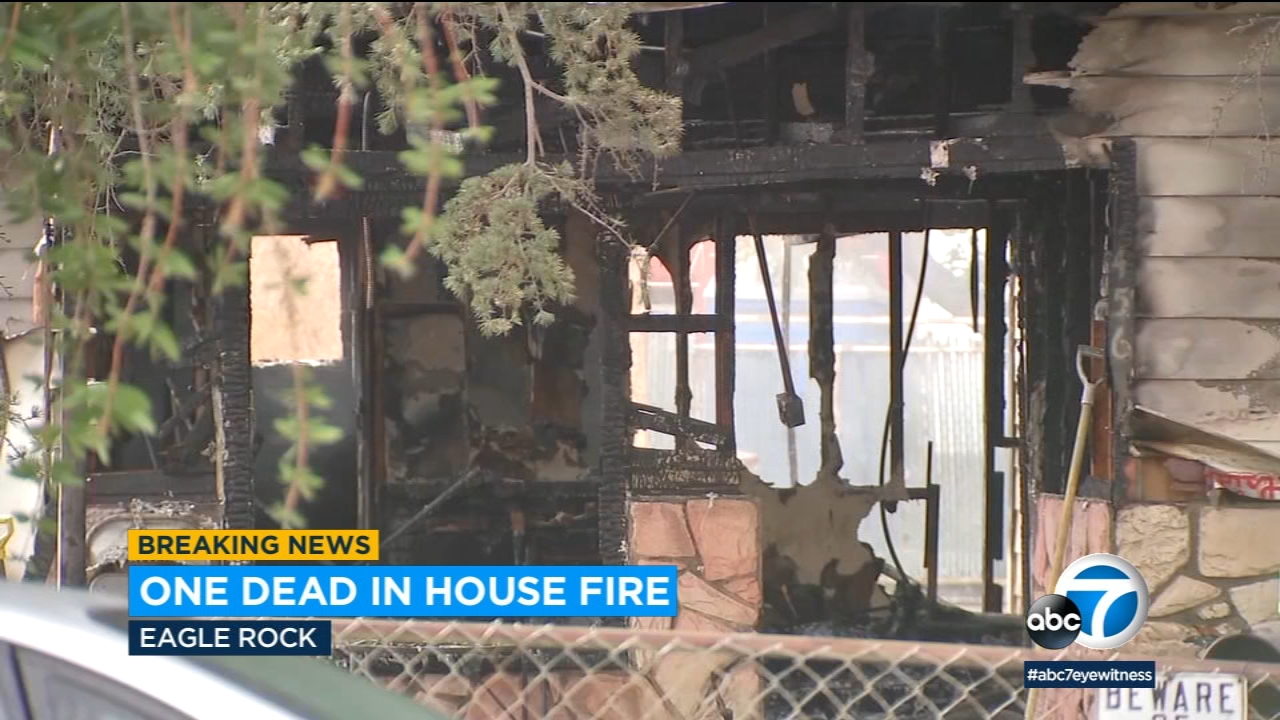 Muere una persona tras incendio en una casa de Eagle Rock