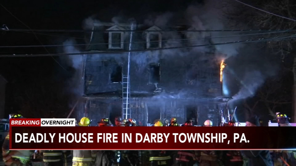 Crews investigating deadly house fire in Darby Township