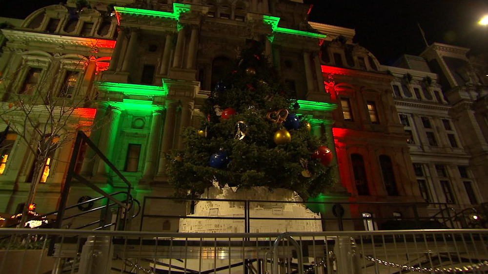 See where Philadelphia gets its 55-foot Holiday Tree