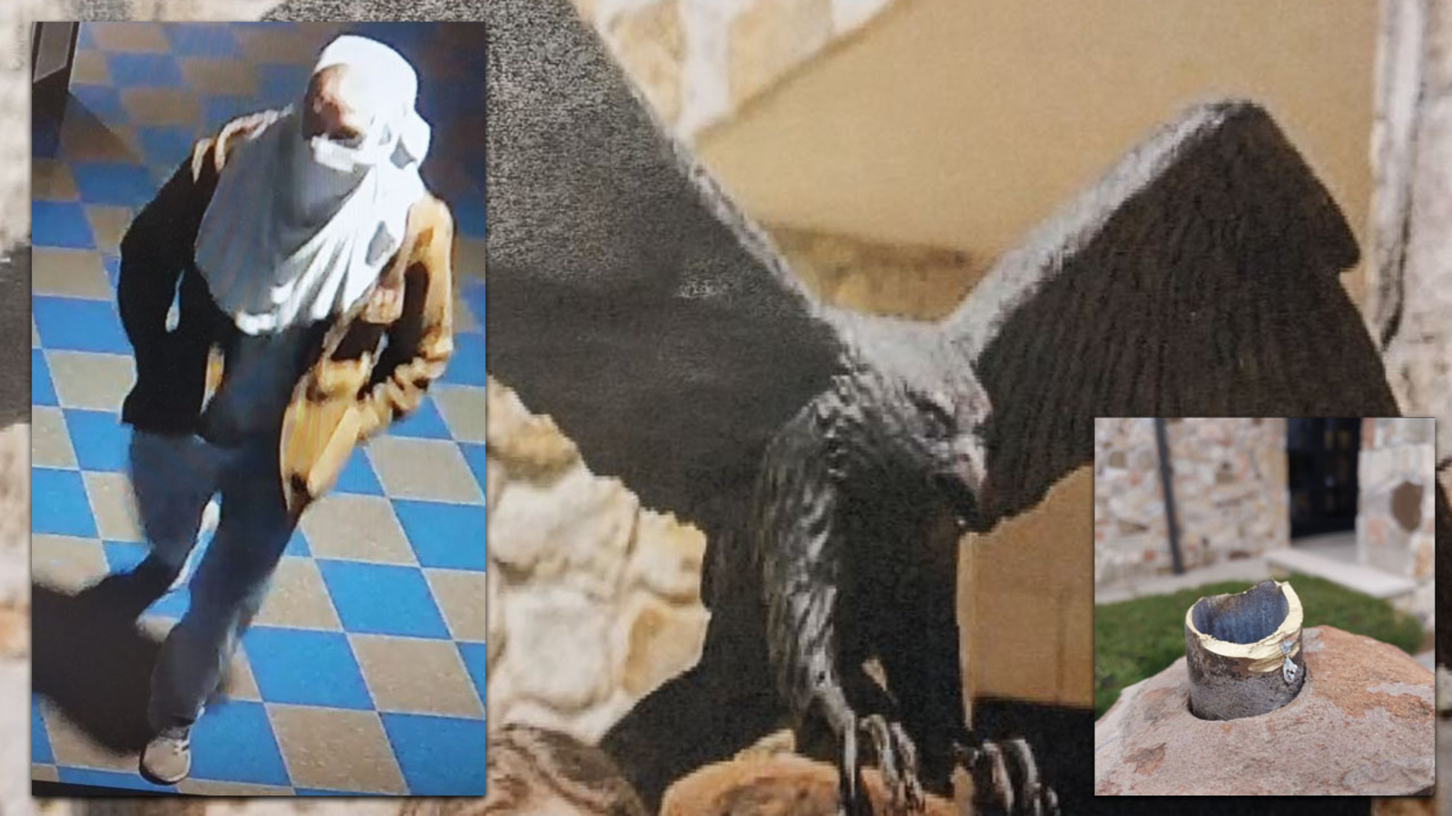 Solid bronze mascot statue worth more than 5,000 stolen from Frassati